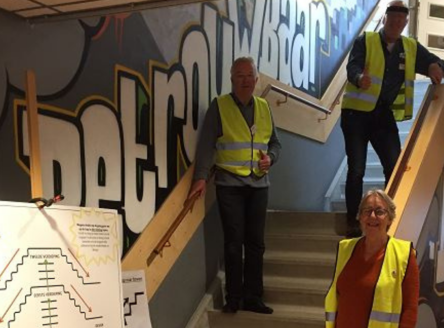 Surveillant Patricia en haar collega's: 